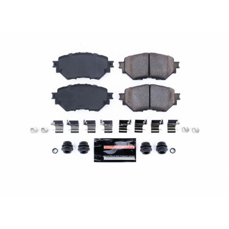 PSB Z23 Evolution Brake Pads - Power Stop 14-17 Mazda 3 Front Z23 Evolution Sport Brake Pads w/Hardware