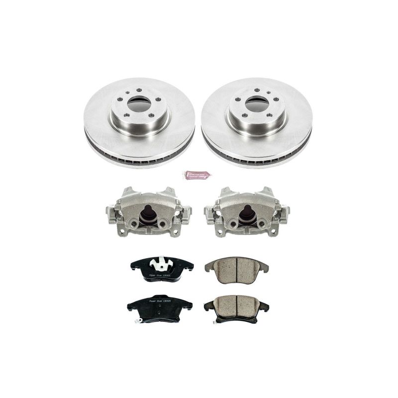 PSB Autospecialty Caliper - Power Stop 13-16 Lincoln MKZ Front Autospecialty Kit w/Cals