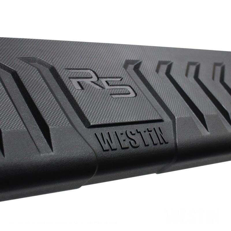 WES Nerf Bars - R5 - Westin 2019 Chevrolet Silverado/Sierra 1500 Crew Cab (5.5ft) R5 Modular Nerf Step Bars - Black