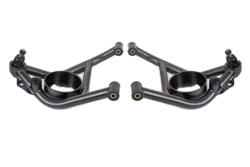 BMR Control Arms - BMR 70-81 Chevrolet Camaro A-Arms Lower Delrin Bushings Std Ball Joint - Black Hammertone