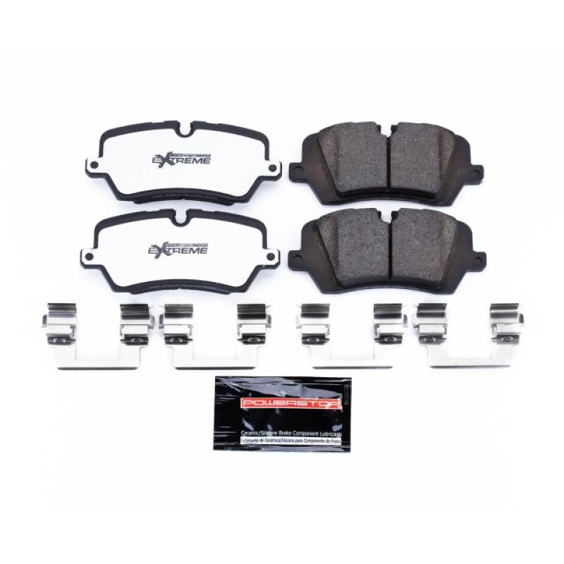 PSB Z36 Truck & Tow Brake Pads - Power Stop 17-19 Land Rover Discovery Rear Z36 Truck & Tow Brake Pads w/Hardware