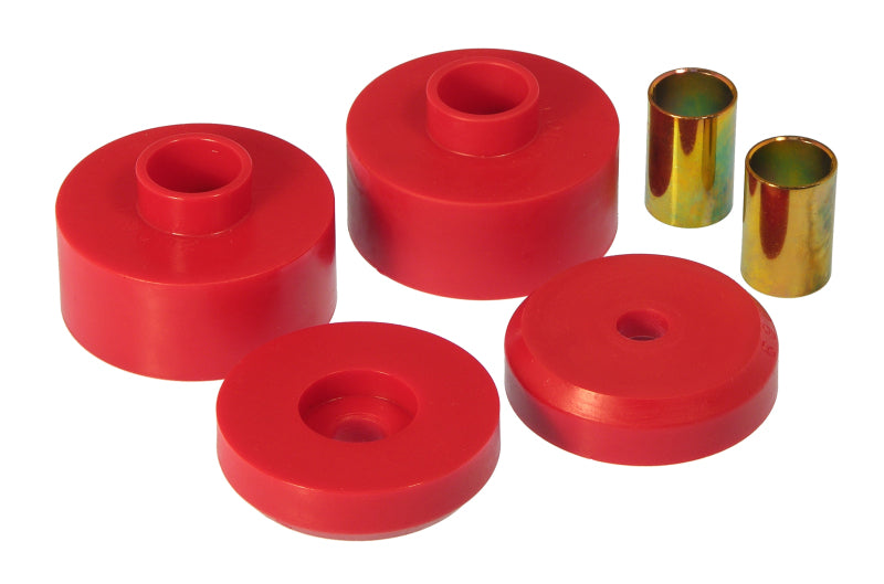 PRO Transmission Mounts - Red - Prothane 66-77 Ford Bronco Transfer Case Bushings - Red