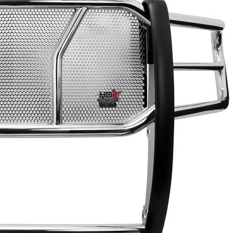 WES HDX Grille Guards - Westin 2020 Chevrolet Silverado 2500/3500 HDX Grille Guard - Stainless Steel