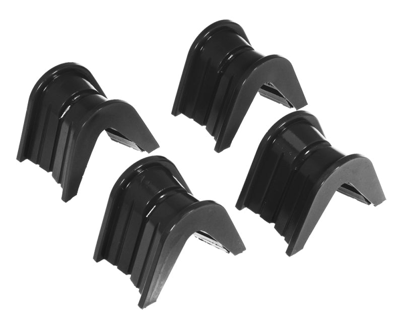 PRO Transmission Mounts - Blk - Prothane 66-79 Ford F100/250/Bronco C-Bushings 2deg Offset - Black