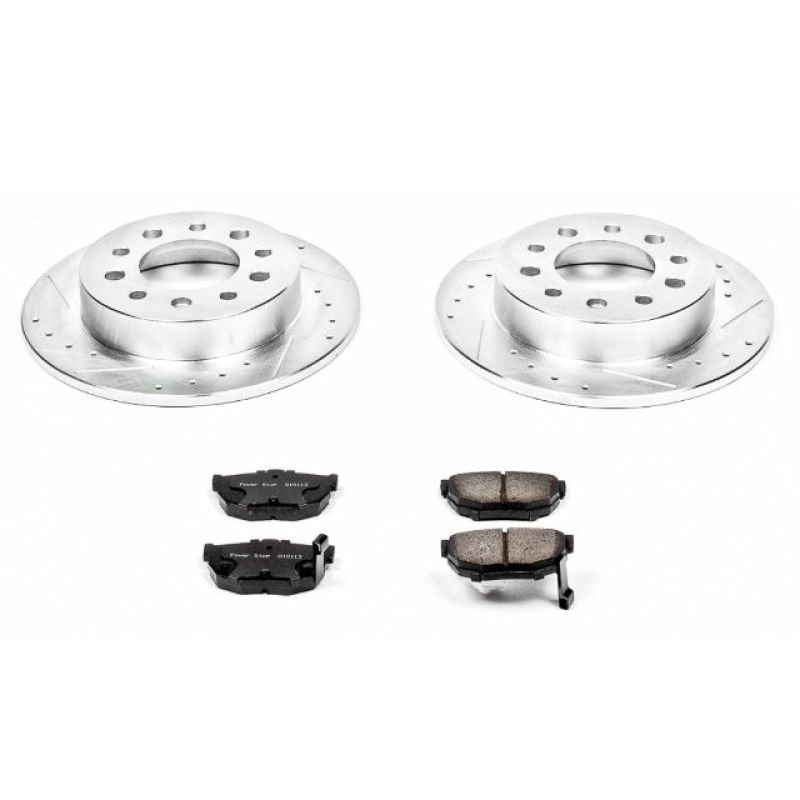 PSB Z23 Evolution Kit - Power Stop 03-08 Hyundai Tiburon Rear Z23 Evolution Sport Brake Kit