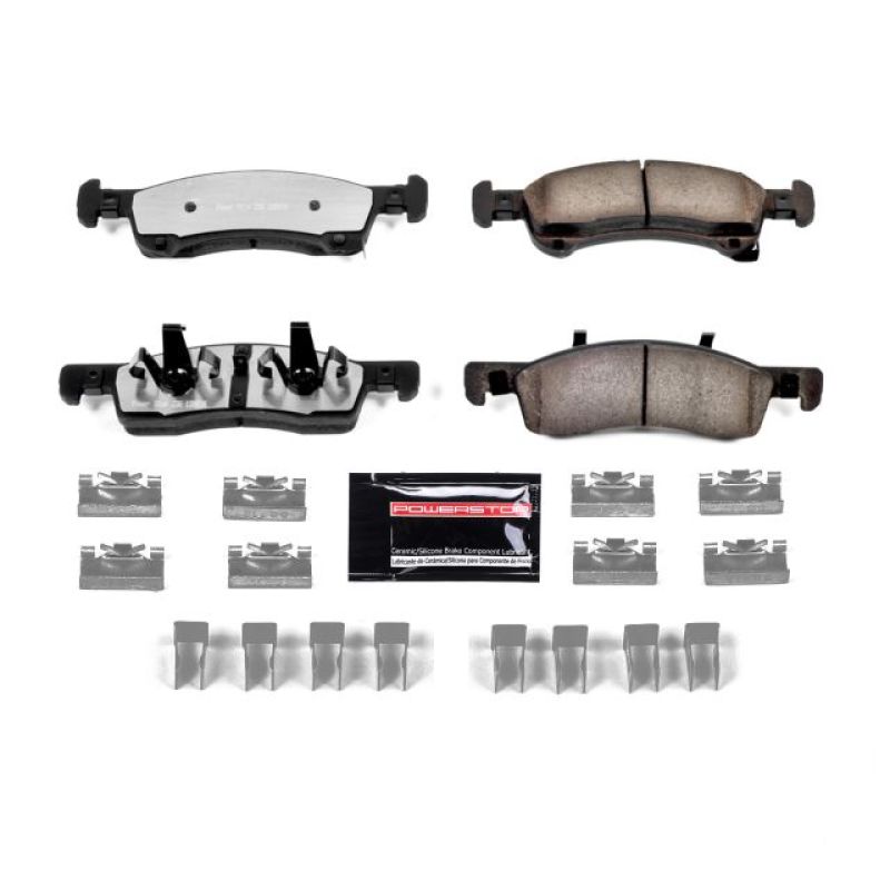PSB Z36 Truck & Tow Brake Pads - Power Stop 03-06 Ford Expedition Front Z36 Truck & Tow Brake Pads w/Hardware
