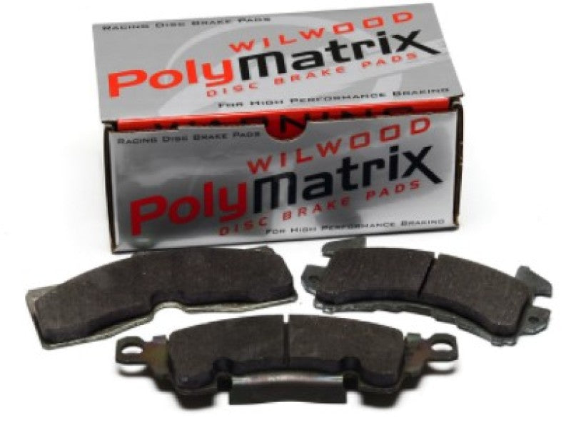 WIL PolyMatrix Q Brake Pads - Wilwood PolyMatrix Pad Set - D413 Q