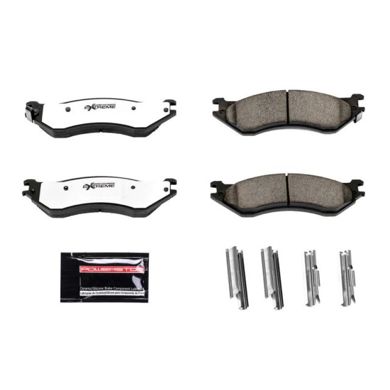 PSB Z36 Truck & Tow Brake Pads - Power Stop 97-02 Ford Expedition Front or Rear Z36 Truck & Tow Brake Pads w/Hardware