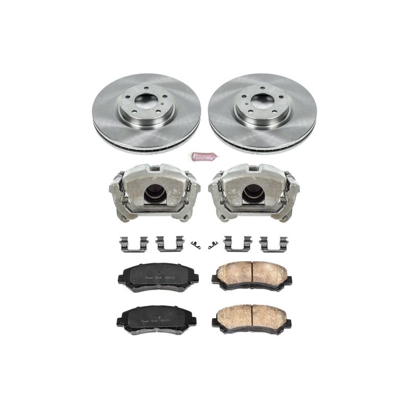 PSB Autospecialty Caliper - Power Stop 16-22 Nissan Maxima Front Autospecialty Kit w/Cals