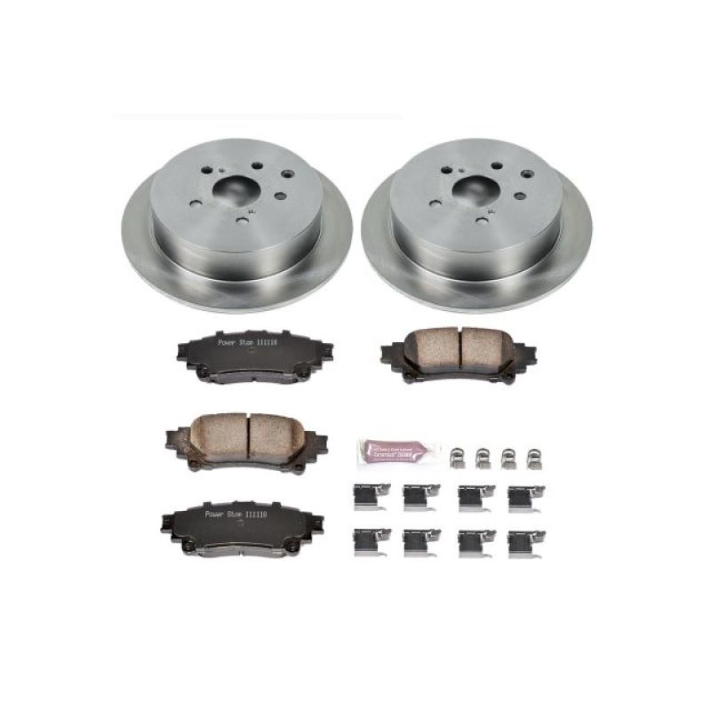 PSB Autospecialty Kit - Power Stop 10-15 Lexus RX350 Rear Autospecialty Brake Kit