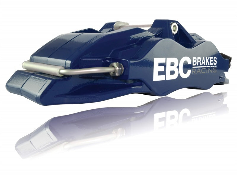 EBC Apollo-4 Calipers - EBC Racing 05-11 Ford Focus ST (Mk2) Front Right Apollo-4 Blue Caliper