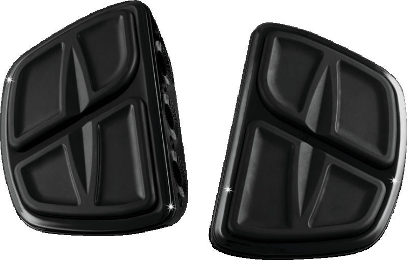 KUR Mini Boards B - Kuryakyn Kinetic Mini Boards Without Adapter Black