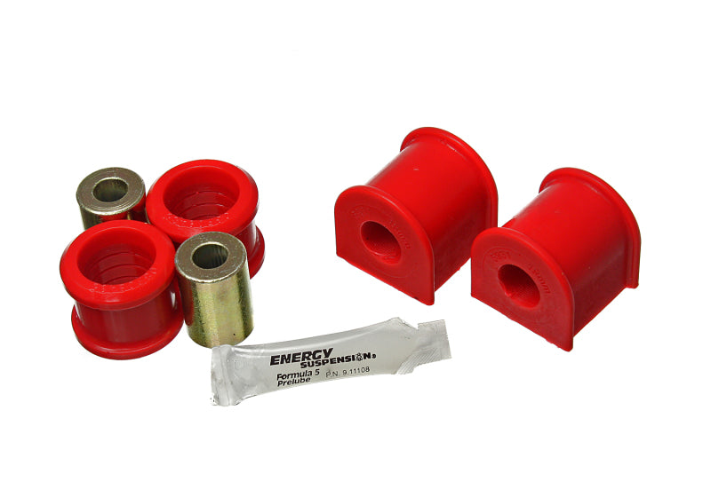 ES Sway Bar Bushings - Red - Energy Suspension Rear Sway Bar Bushing Set 19mm