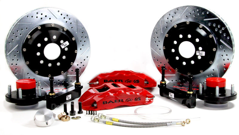 BAE Extreme Brake Kits - Baer Brakes 97-03 Ford F-150 14in Extreme+ Front SDZ Brake Kit - Silver