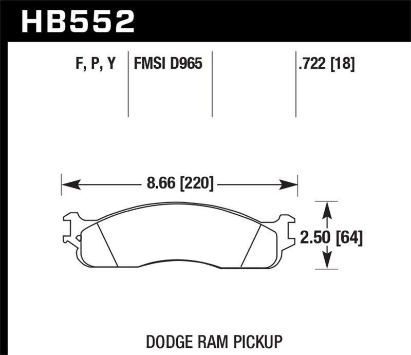 HAWK Super Duty Brake Pad Sets - Hawk Super Duty Street Front Brake Pads