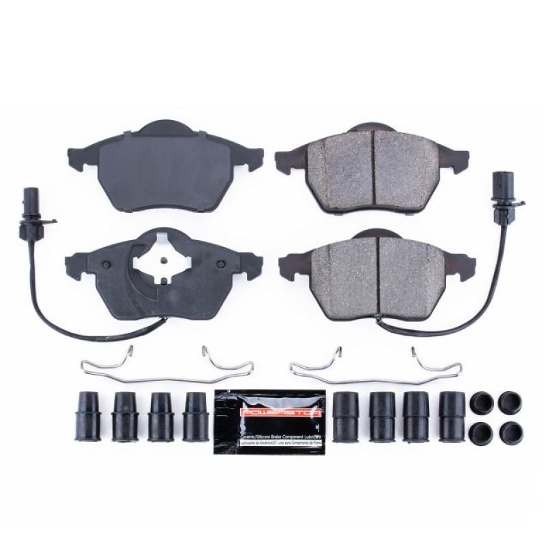 PSB Z23 Evolution Brake Pads - Power Stop 99-06 Audi A4 Front Z23 Evolution Sport Brake Pads w/Hardware