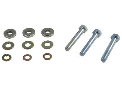 WL Bump Steer Kits - Whiteline 1/04+ Mazda 3 / 5/05+ Ford Focus Front Bump-Steer Kit