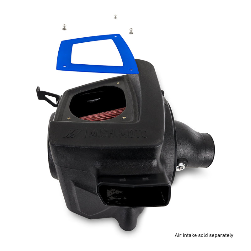 MM Air Intakes - Mishimoto 2021+ Ford Bronco Air Intake Lid Kit - Blue/Yellow