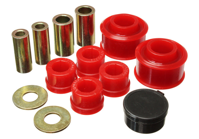 ES Cntrl Arm Bushings - Red - Energy Suspension 05-09 Subaru Legacy Front Control Arm Bushing Set - Red