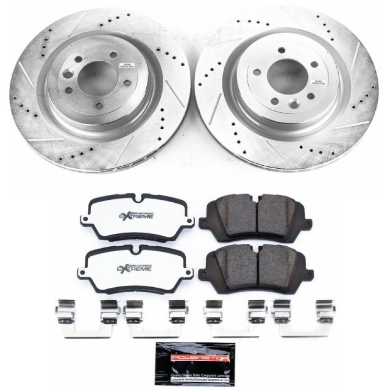 PSB Z36 Truck & Tow Kit - Power Stop 13-18 Land Rover Range Rover Rear Z36 Truck & Tow Brake Kit