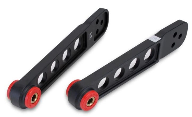 SK Control Arms - Skunk2 01-05 Honda Civic Rear Lower Control Arm (Black Series) (Includes Socket Tool)