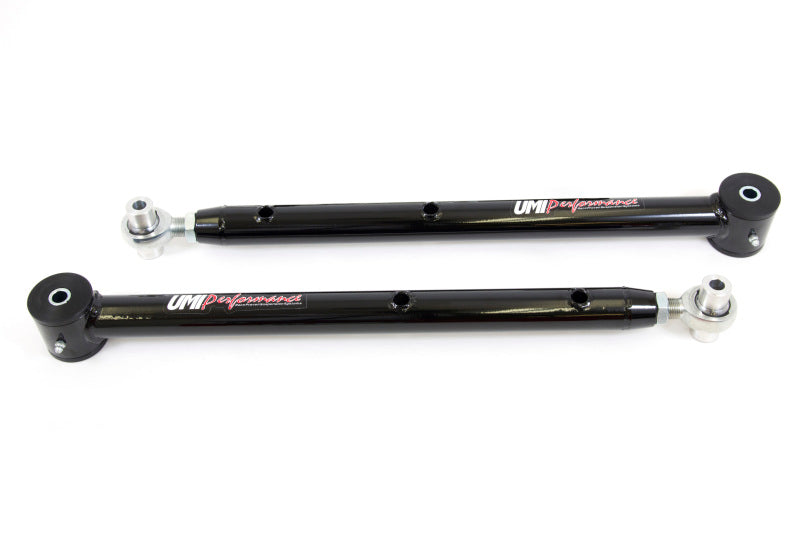 UMI Lower Control Arms - UMI Performance 64-72 GM A-Body Tubular Single Adjustable Lower Control Arms