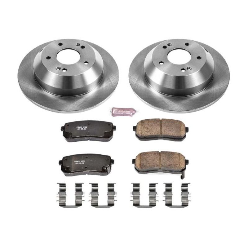 PSB Autospecialty Kit - Power Stop 15-19 Kia Sedona Rear Autospecialty Brake Kit