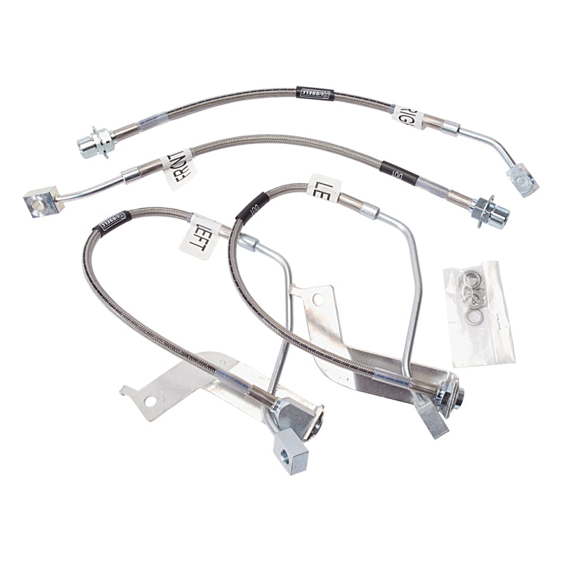 RUS Brake Line Kits - Russell Performance 99-04 Ford Mustang w/o Traction Control Brake Line Kit