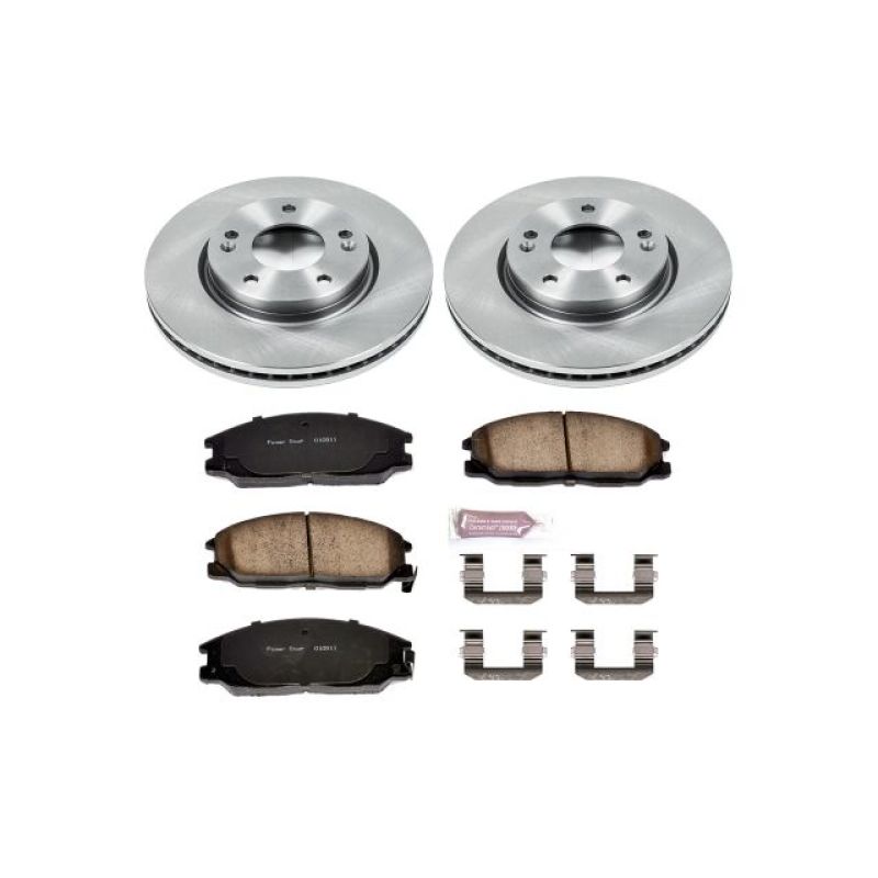 PSB Autospecialty Kit - Power Stop 01-05 Hyundai Santa Fe Front Autospecialty Brake Kit