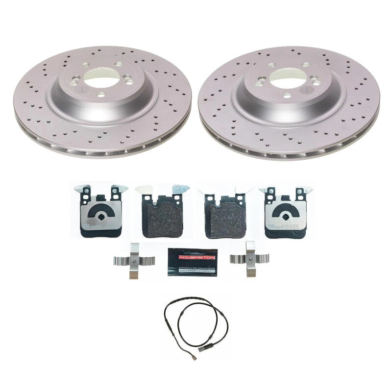 PSB Euro-Stop Kit - Power Stop 16-18 BMW M2 Rear Eurostop Brake Kit