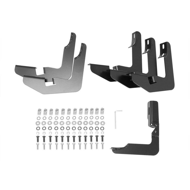 WES Nerf Bars - PRO TRAXX 5 - Westin 2009-2014 Ford F-150 SuperCab PRO TRAXX 5 Oval Nerf Step Bars - Black