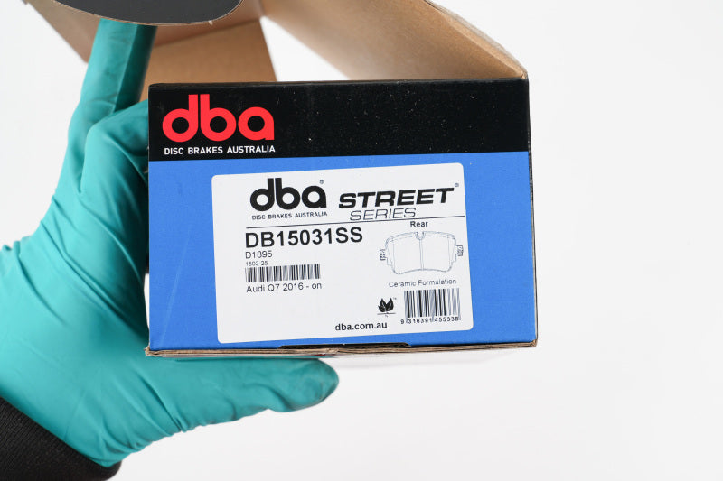 DBA Street Series Brake Pads - DBA 16-21 Audi Q7 (w/350mm Rear Rotor) Street Series Rear Brake Pads