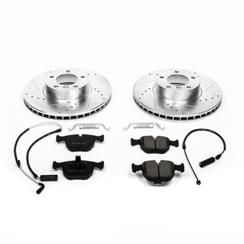 PSB Z23 Evolution Kit - Power Stop 01-03 BMW 530i Front Z23 Evolution Sport Brake Kit