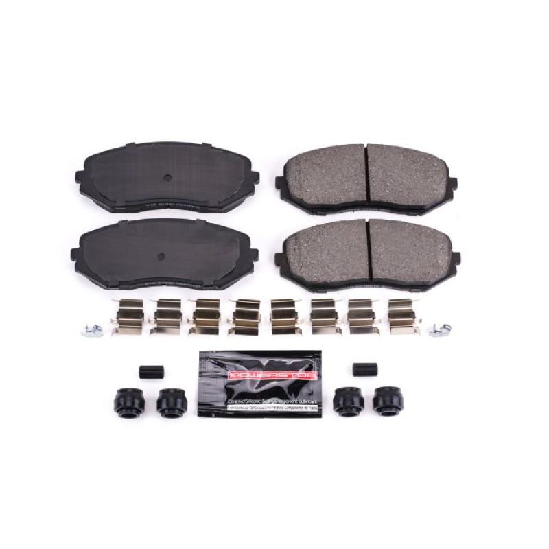 PSB Z23 Evolution Brake Pads - Power Stop 06-13 Suzuki Grand Vitara Front Z23 Evolution Sport Brake Pads w/Hardware