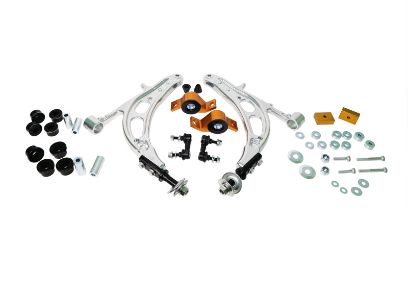 WL Control Arms - Front - Whiteline 93-07 Subaru Impreza Front Lower Street Performance Alloy Control Arm Kit