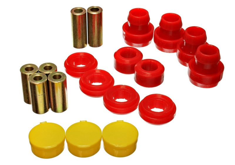ES Cntrl Arm Bushings - Red - Energy Suspension 97-01 Honda Prelude (Type SH only) Red Front Control Arm Bushing Set