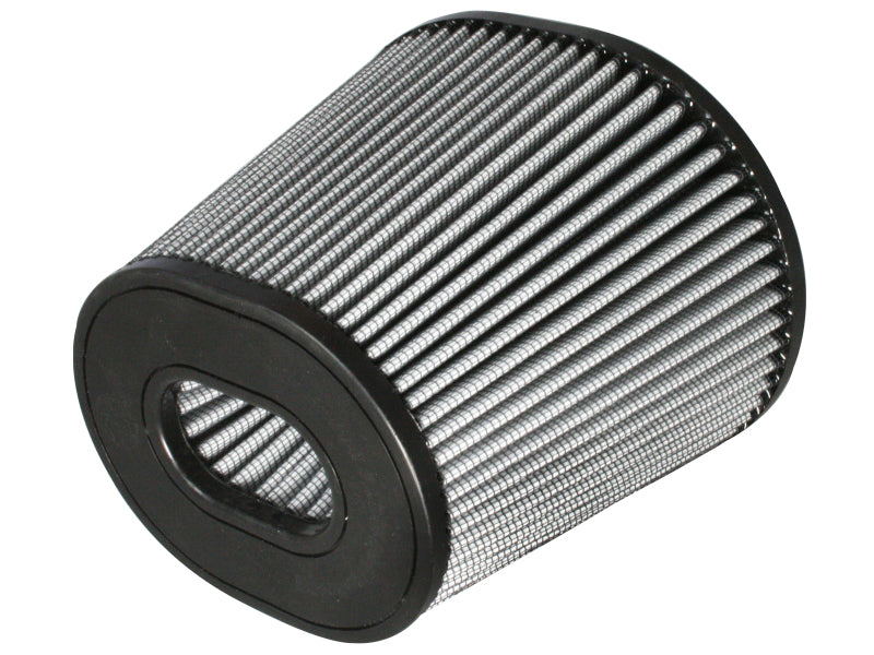 AFE Universal Pro Dry S Filter - aFe MagnumFLOW Air Filter ProDry S 4in F 9in x 7.5in B (INV) 6.75in x 5.5in T (INV) x 7.5in H