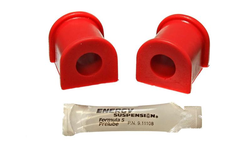 ES Sway Bar Bushings - Red - Energy Suspension 05-07 Scion tC Red 18mm Rear Sway Bar Bushing Set