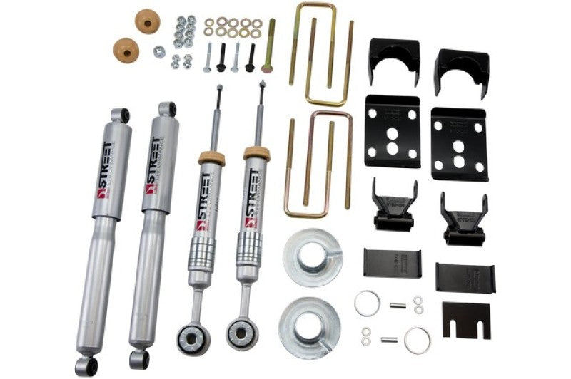BT Lower Kit w SP Shocks - Belltech 09-13 Ford F150 Reg Cab 2WD Short Bed Lowering Kit w/SP Shocks 1 or 3in F/5.5in R Drop