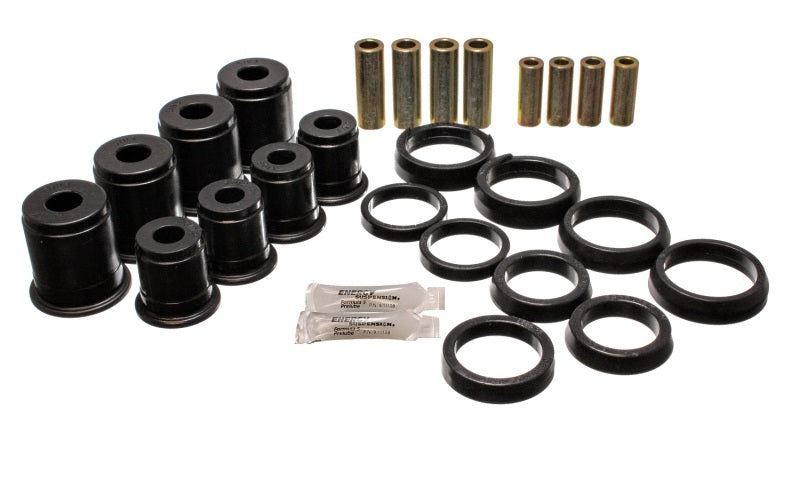 ES Cntrl Arm Bushings - Black - Energy Suspension 84-01 Jeep Cherokee/Wagoneer/Comanche 4WD Black Front Control Arm Bushings