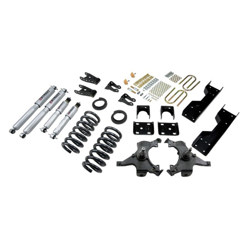 BT Lower Kit w SP Shocks - Belltech LOWERING KIT WITH SP SHOCKS