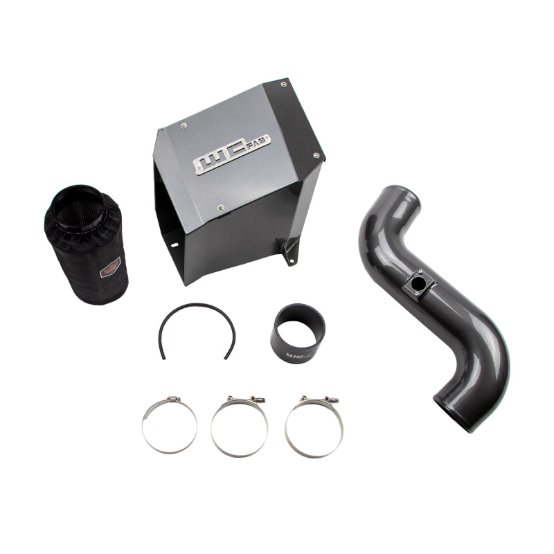 WCF Intake Kit - Wehrli 06-07 Duramax LBZ 4in Intake Kit w/ Air Box - Chevy Orange