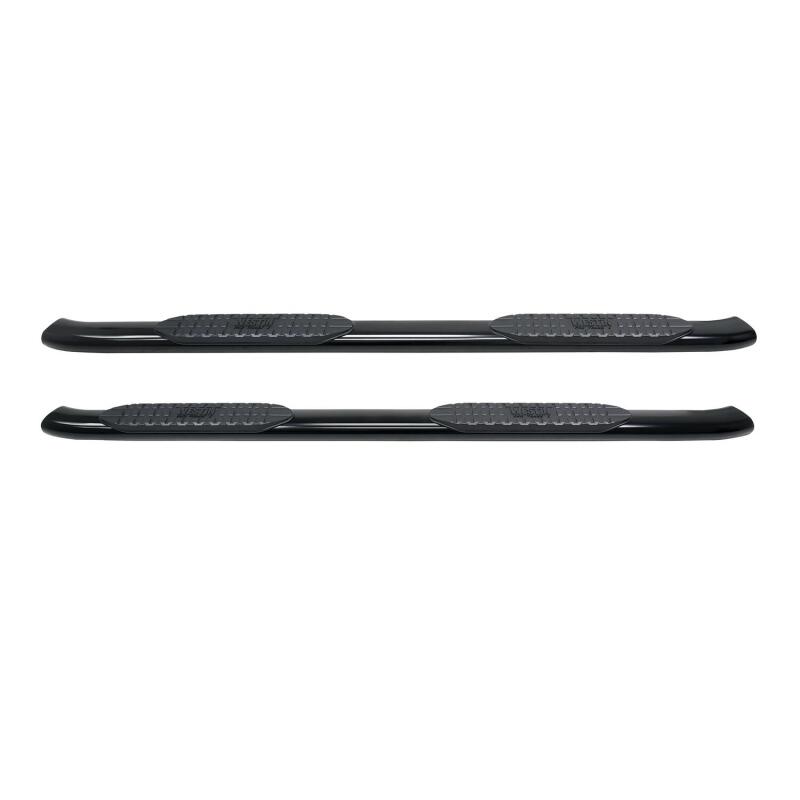 WES Nerf Bars - PRO TRAXX 5 - Westin 2019 Chevrolet Silverado/Sierra 1500 Crew Cab Non LD PRO TRAXX 5 Oval Nerf Step Bars - Black