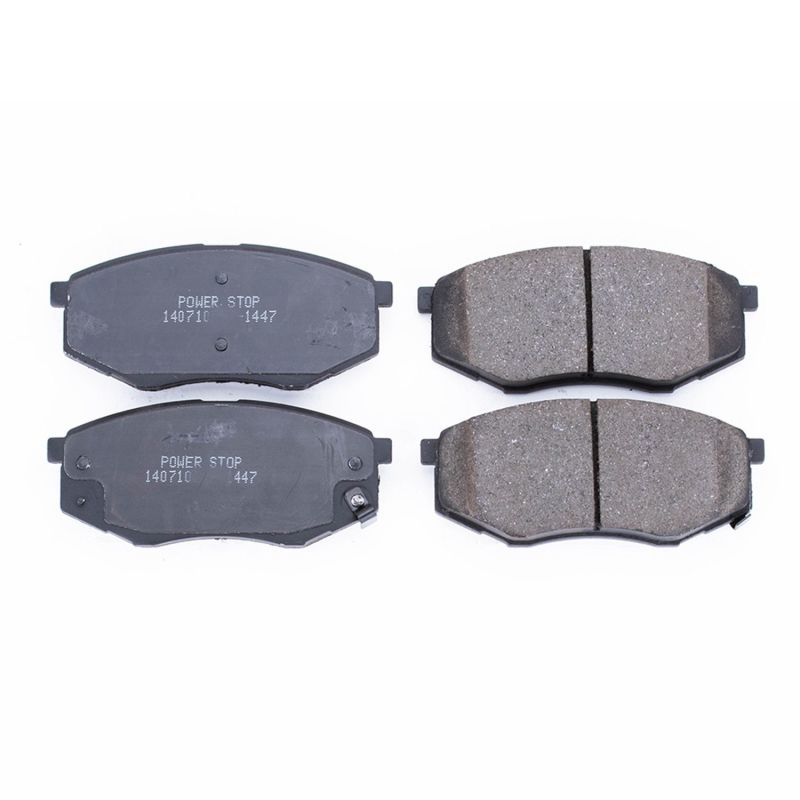 PSB Z16 Evolution Brake Pads - Power Stop 10-11 Hyundai Tucson Front Z16 Evolution Ceramic Brake Pads