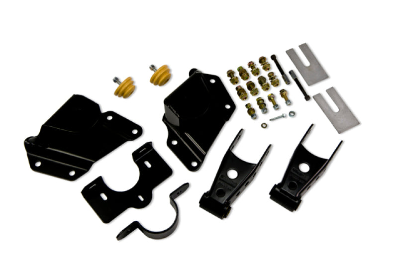 BT Shackle Kit - Belltech SHACKLE AND HANGER KIT 99-06 GM/GMC 1500 EXT CAB 4inch