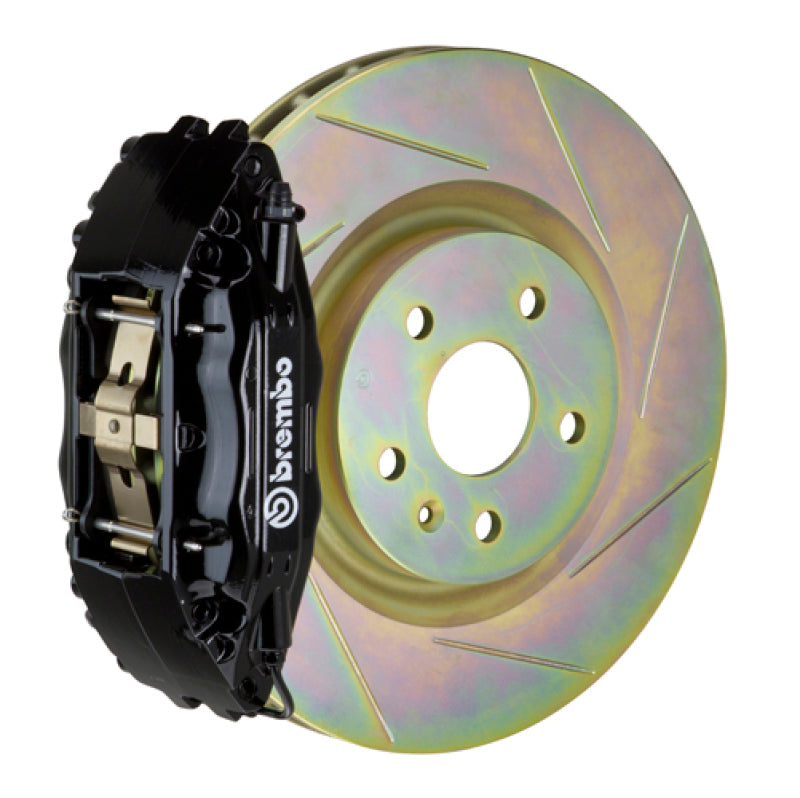 BRB Big Brake Kits - Brembo 12-16 FR-S Front GT BBK 4 Piston Cast 2pc 326 x30 1pc Rotor Slotted Type1-Black
