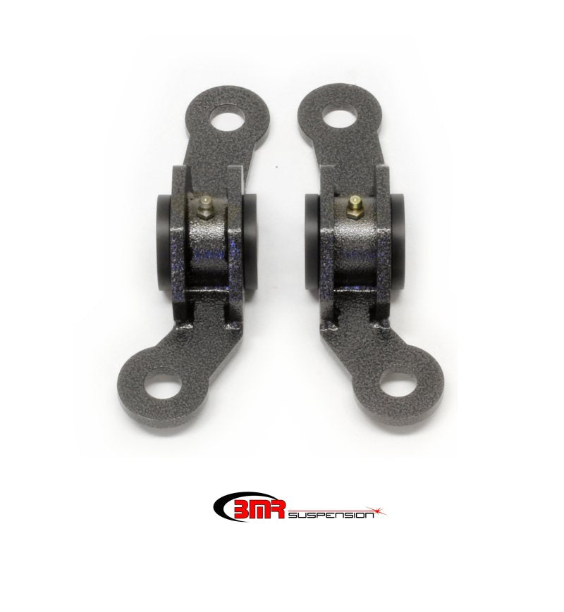 BMR Control Arm Bushing Kits - BMR 10-15 5th Gen Camaro Rear Upper Control Arm Bushing Kit (Delrin) - Black Hammertone