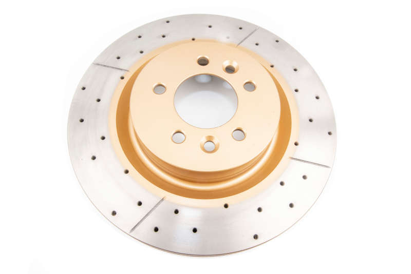 DBA Street Slot&Drill Rotors - DBA 14-15 Land Rover Range Rover (w/o Brembo Brakes) Front Drilled & Slotted Street Series Rotor