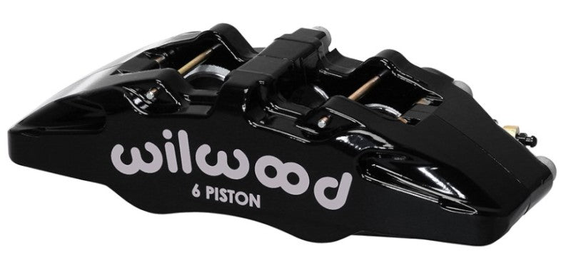 WIL Dynapro Caliper - Wilwood Caliper-Forged Dynapro 6 5.25in Mount-L/H 1.62/1.12/1.12in Pistons 1.10in Disc