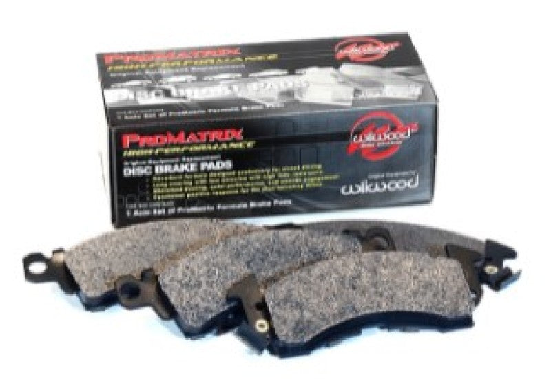 WIL Promatrix Brake Pads - Wilwood Pad Set Promatrix D989